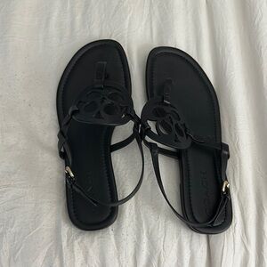 Coach Black Sandals Sleek Minimalist Design
